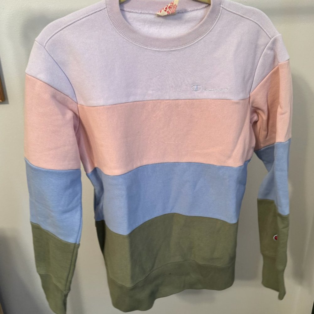 Champion Reverse Weave Multi-Colored Sweatshirt - image 1